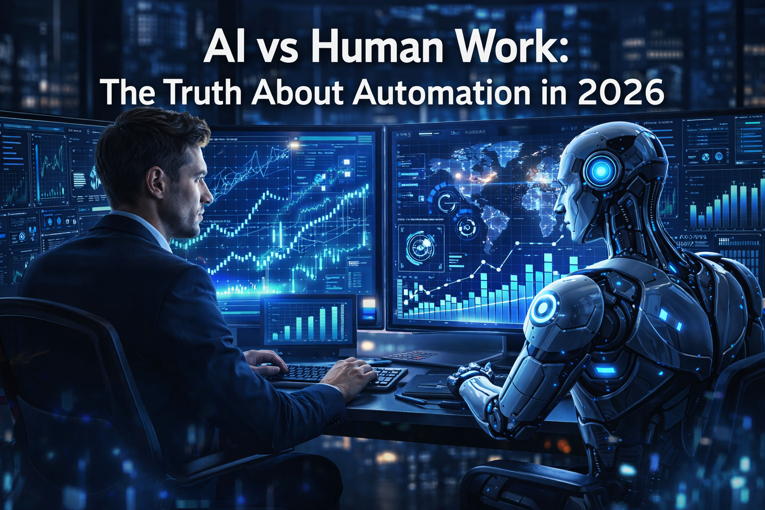 AI vs Human Work: The Truth About Automation in 2026