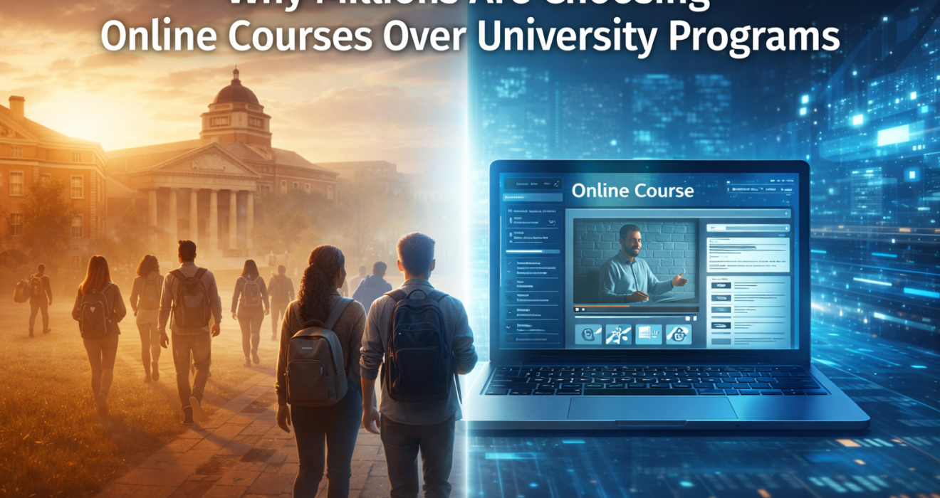 Why Millions Are Choosing Online Courses Over University Programs