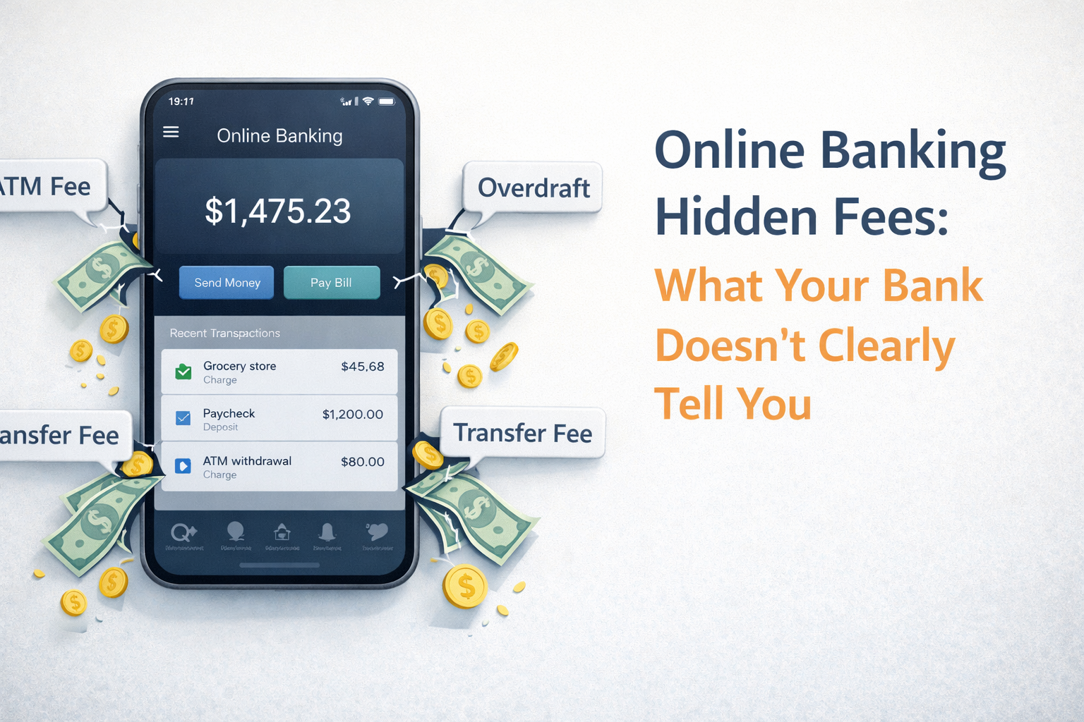 Online Banking Hidden Fees: What Your Bank Doesn’t Clearly Tell You