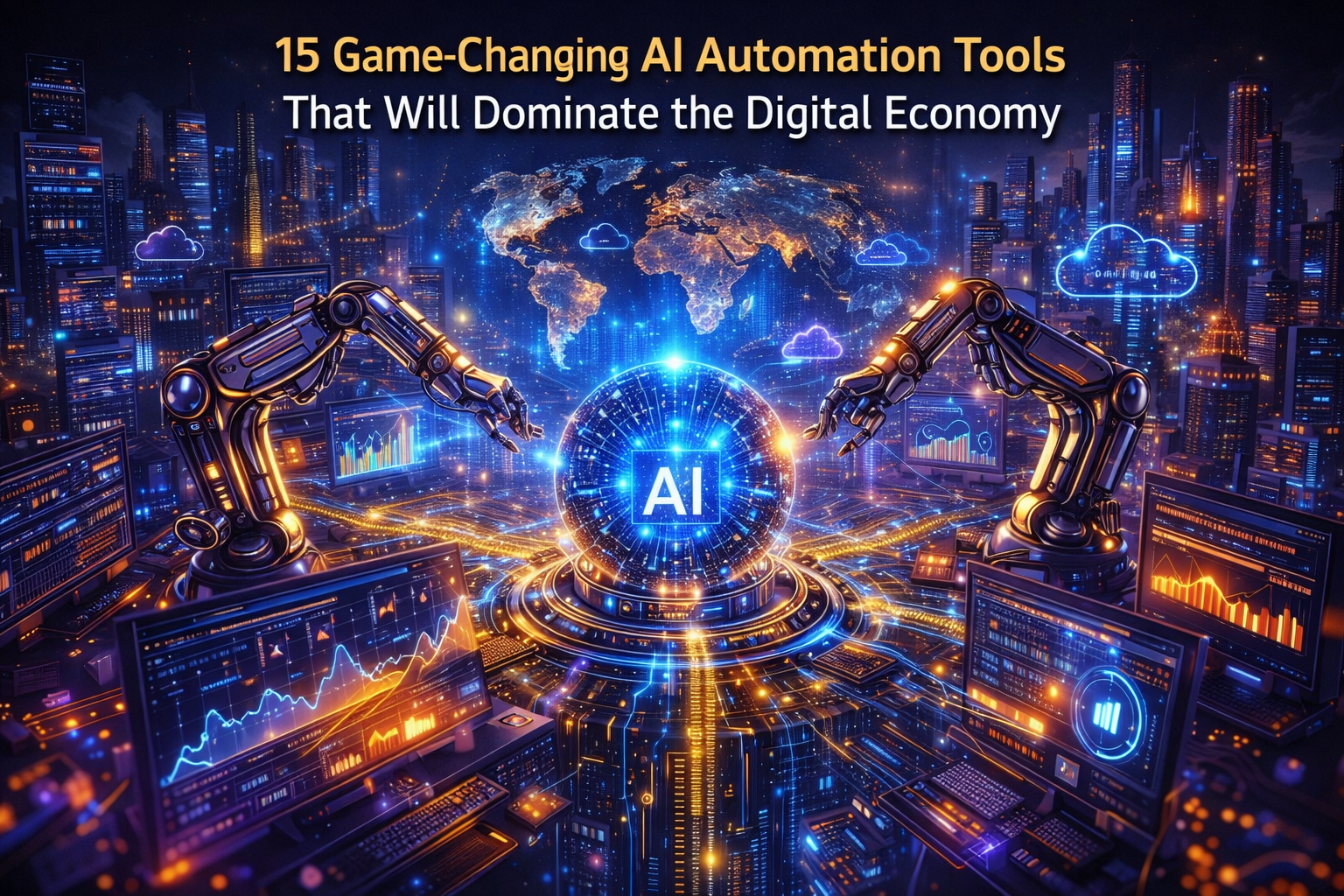 15 Game-Changing AI Automation Tools That Will Dominate the Digital Economy