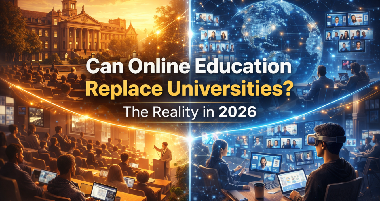 Can Online Education Replace Universities? The Reality in 2026