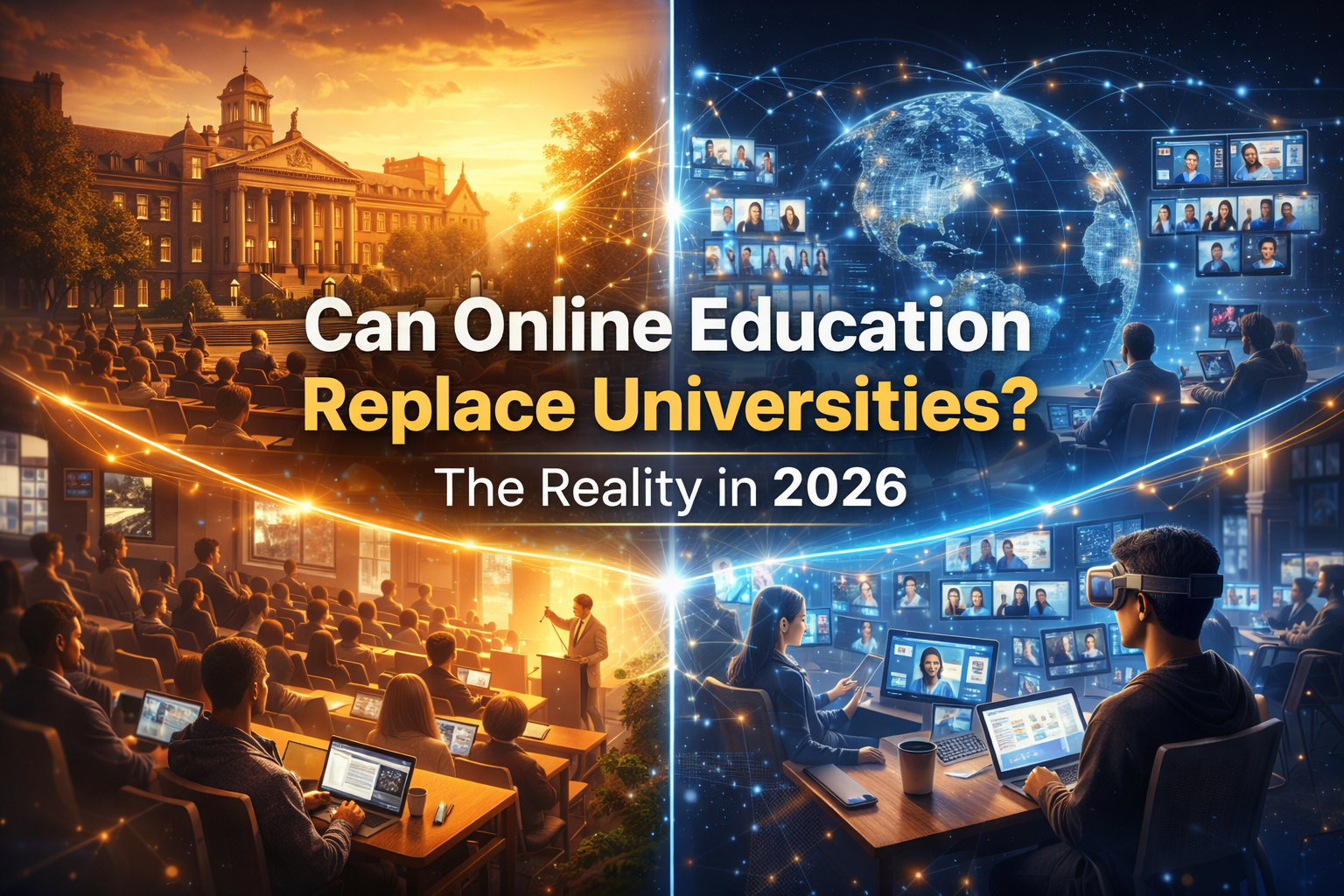 Can Online Education Replace Universities? The Reality in 2026