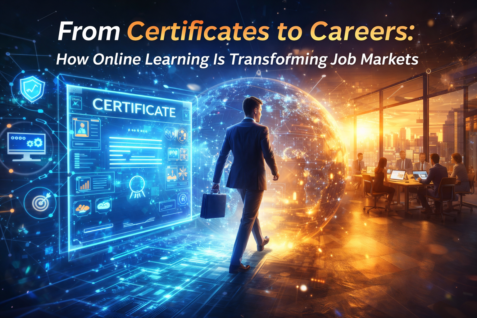 From Certificates to Careers: How Online Learning Is Transforming Job Markets