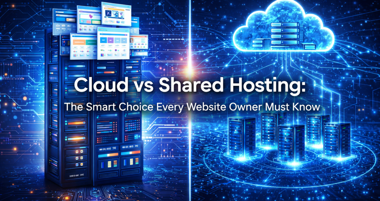 Cloud vs Shared Hosting: The Smart Choice Every Website Owner Must Know